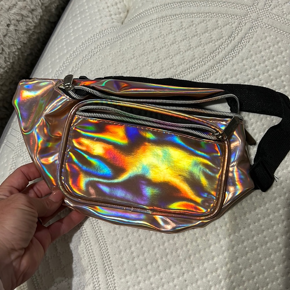 Neon pink Fanny pack